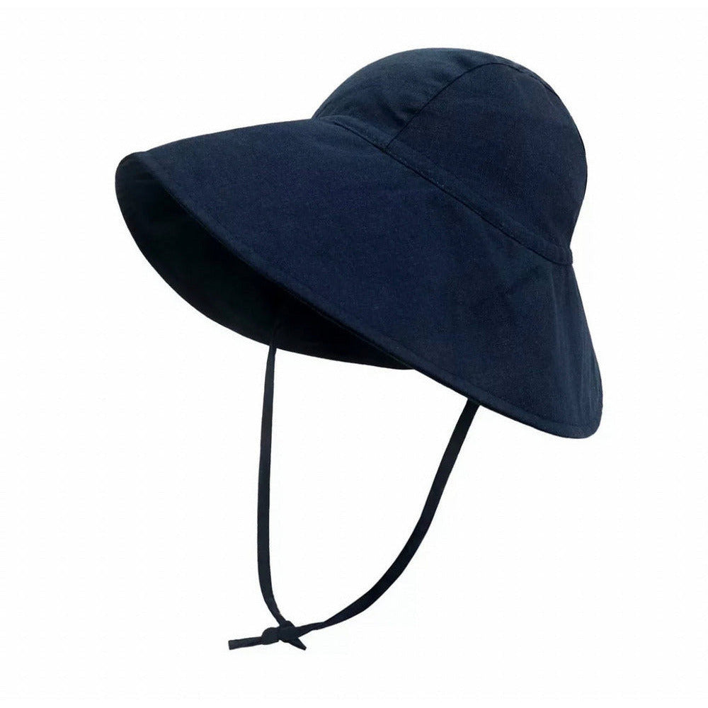 Kids Wide Brim Linen Hat - Bambebi