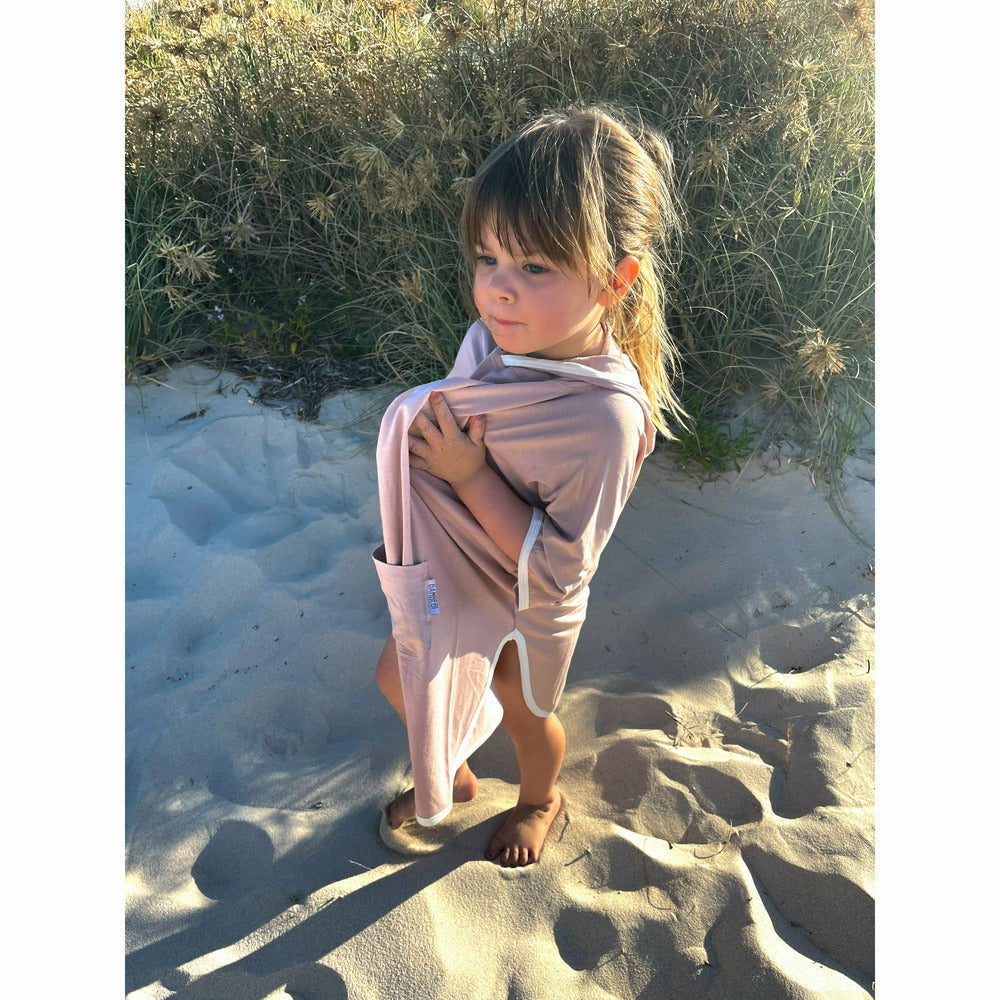 Beach Poncho - Light Musk - Bambebi
