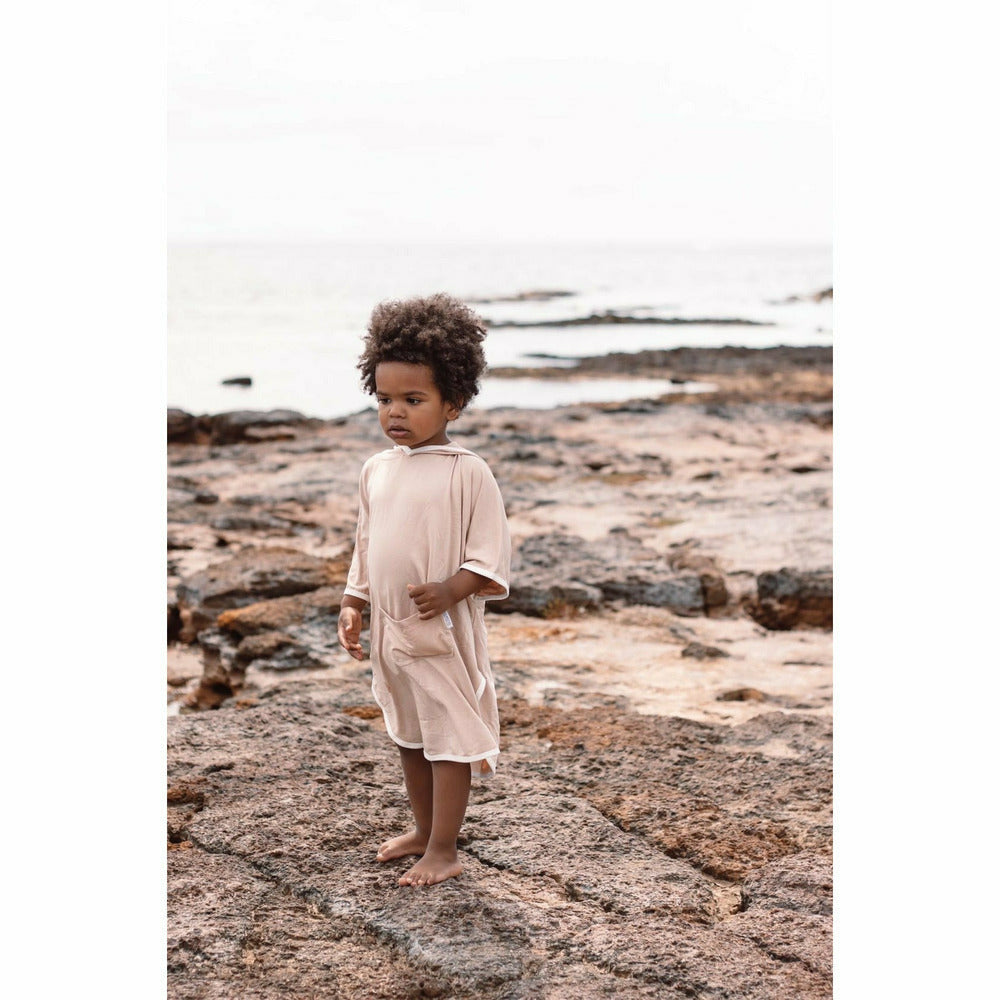 Beach Poncho - Sand Dune Beige - Bambebi