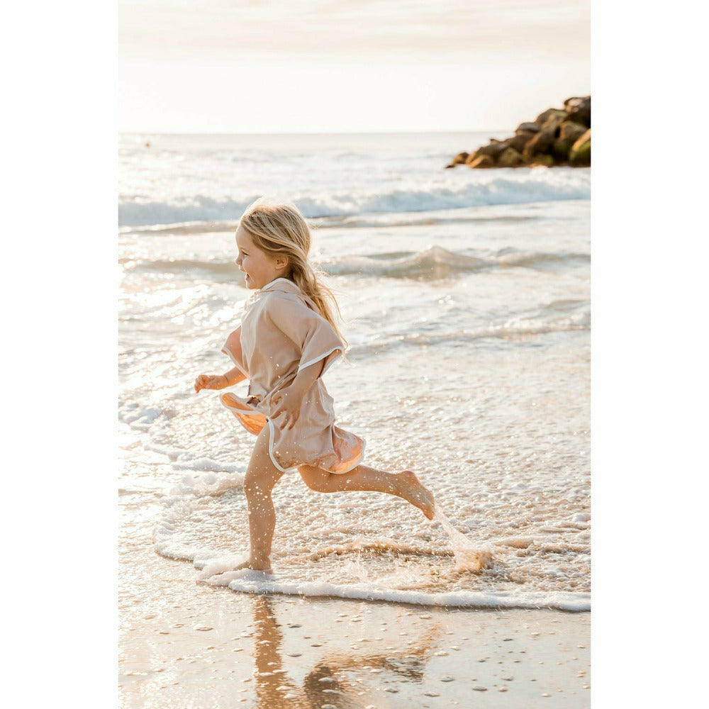 Beach Poncho - Sand Dune Beige - Bambebi