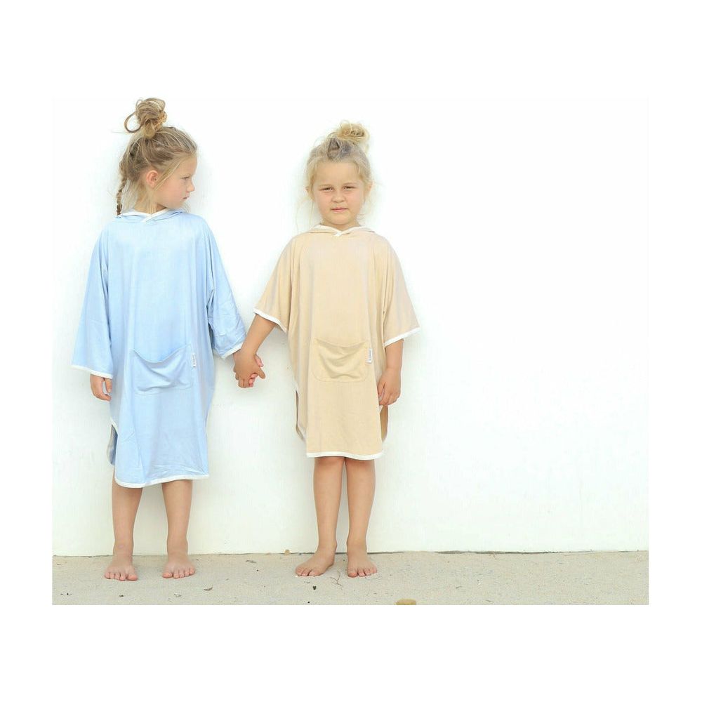 Beach Poncho - Sky Blue - Bambebi