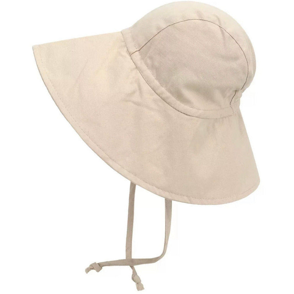 Kids Wide Brim Linen Hat - Bambebi