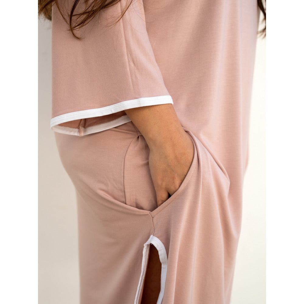 Adult Beach Poncho - Light Musk - Bambebi