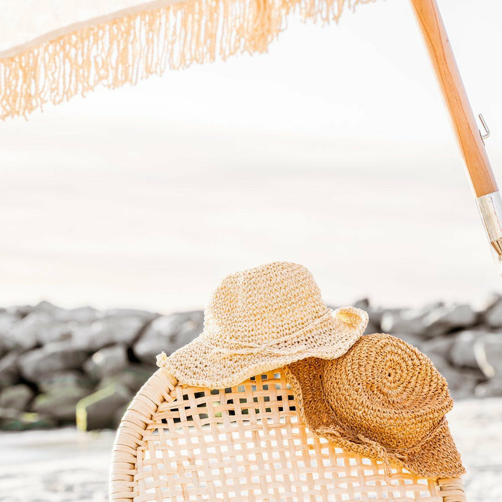 Straw Hat - Beige - Bambebi