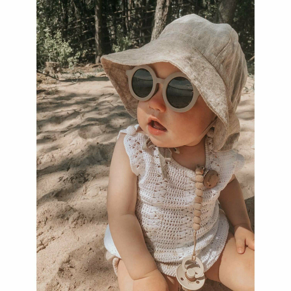 Sustainable Sunglasses - Stone - Bambebi