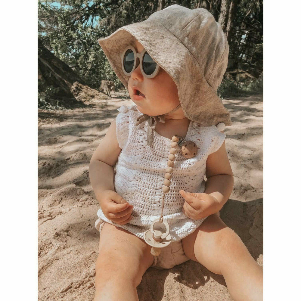 Sustainable Sunglasses - Stone - Bambebi