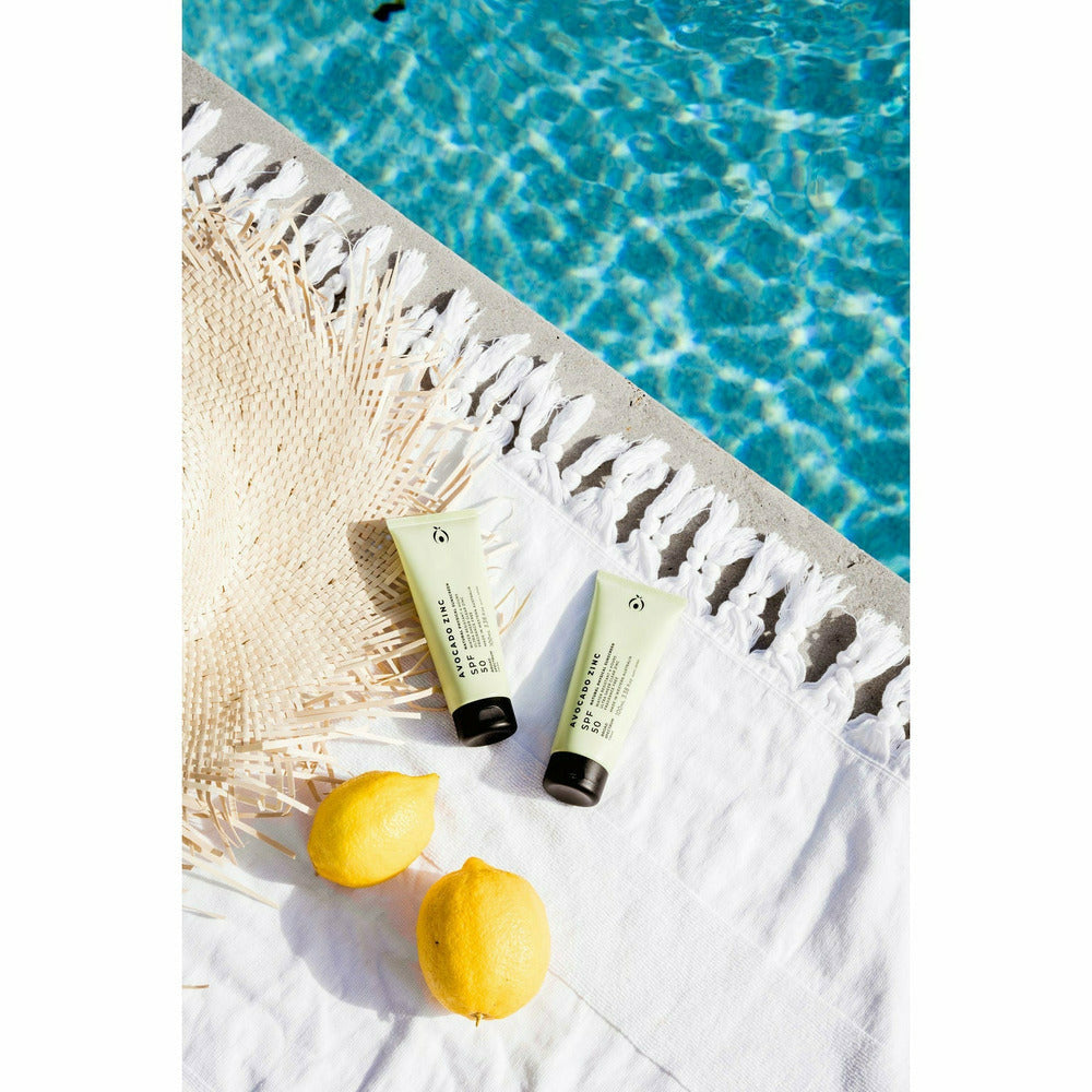100ml Avocado Zinc Natural Physical Sunscreen SPF 50 - Bambebi