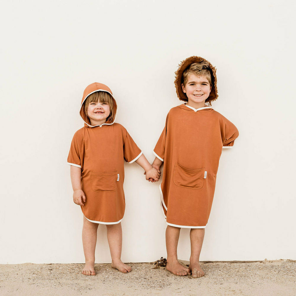 Beach Poncho - Desert Brown - Bambebi