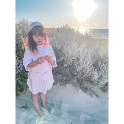 Beach Poncho - Baby Pink