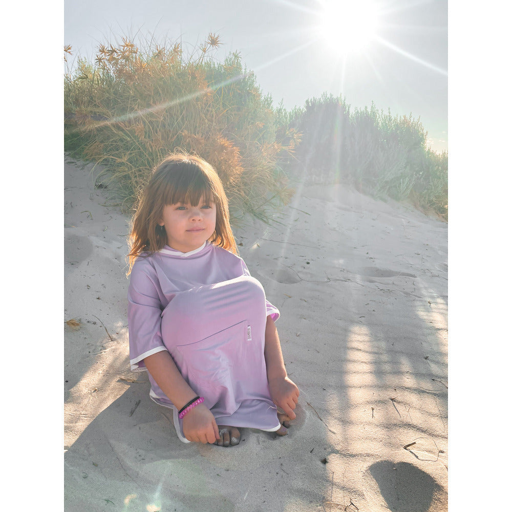Beach Poncho - Pastel Lilac