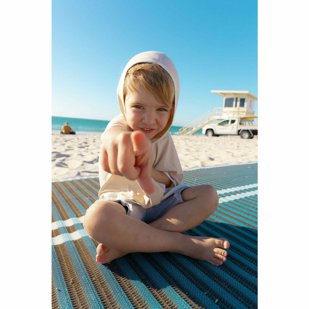 Beach Poncho - Sand Dune Beige - Bambebi