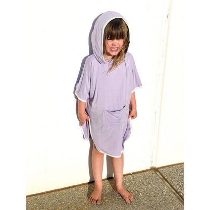 Beach Poncho - Pastel Lilac
