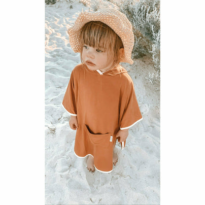 Beach Poncho - Desert Brown - Bambebi