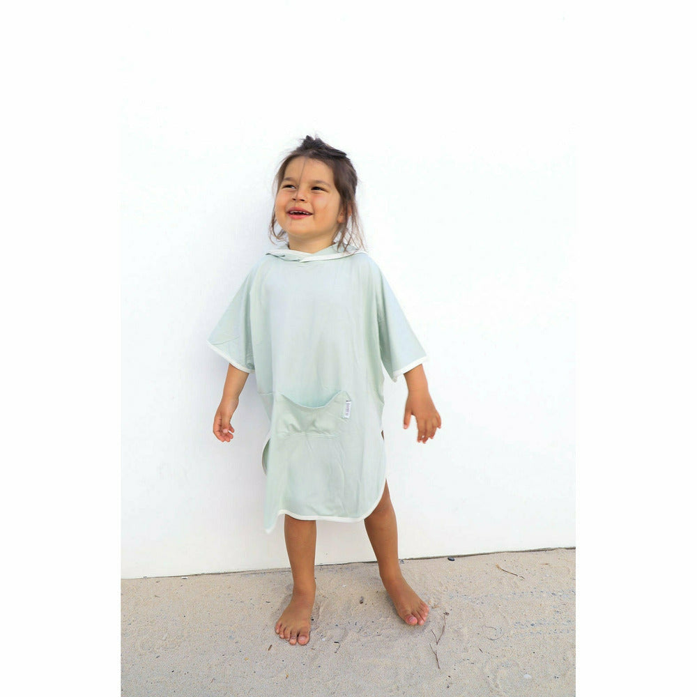 Beach Poncho - Mint Green - Bambebi
