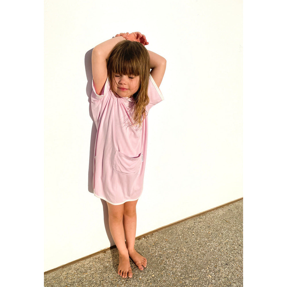Beach Poncho - Baby Pink