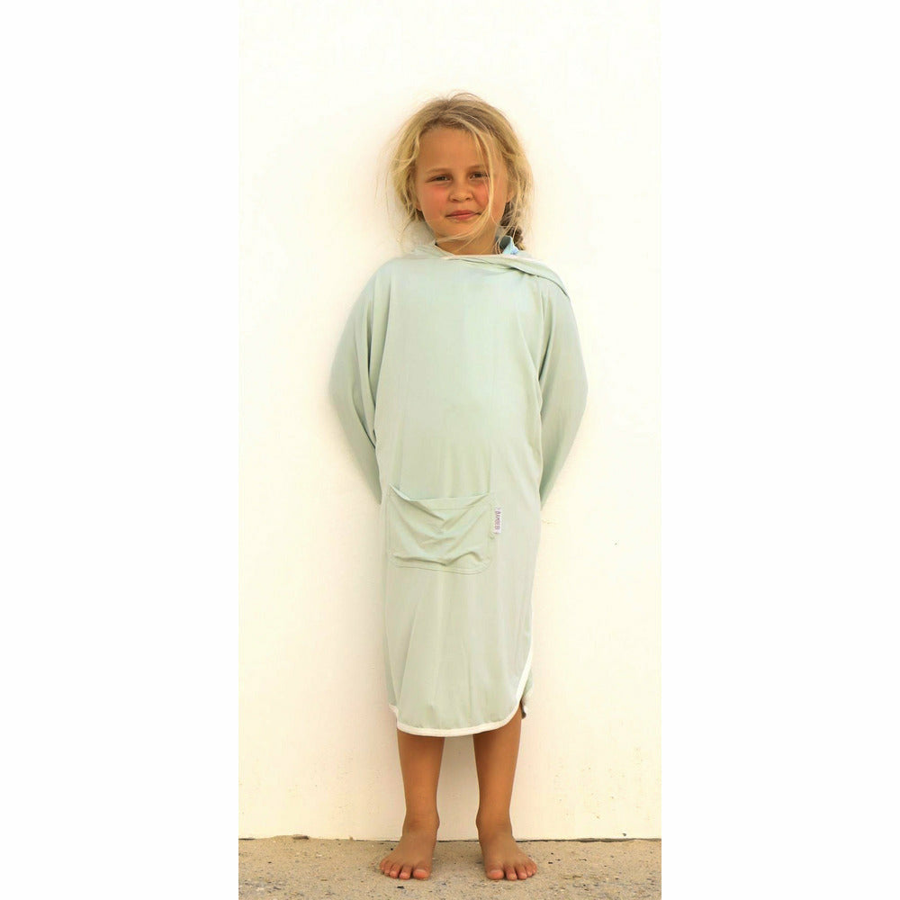 Beach Poncho - Mint Green - Bambebi