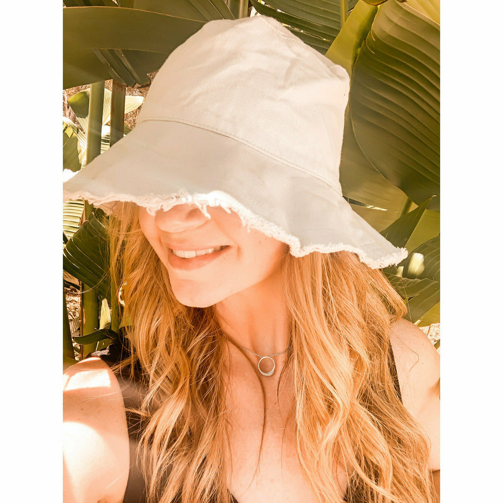 Floppy Fray Bucket Hat (Adult) - Bambebi